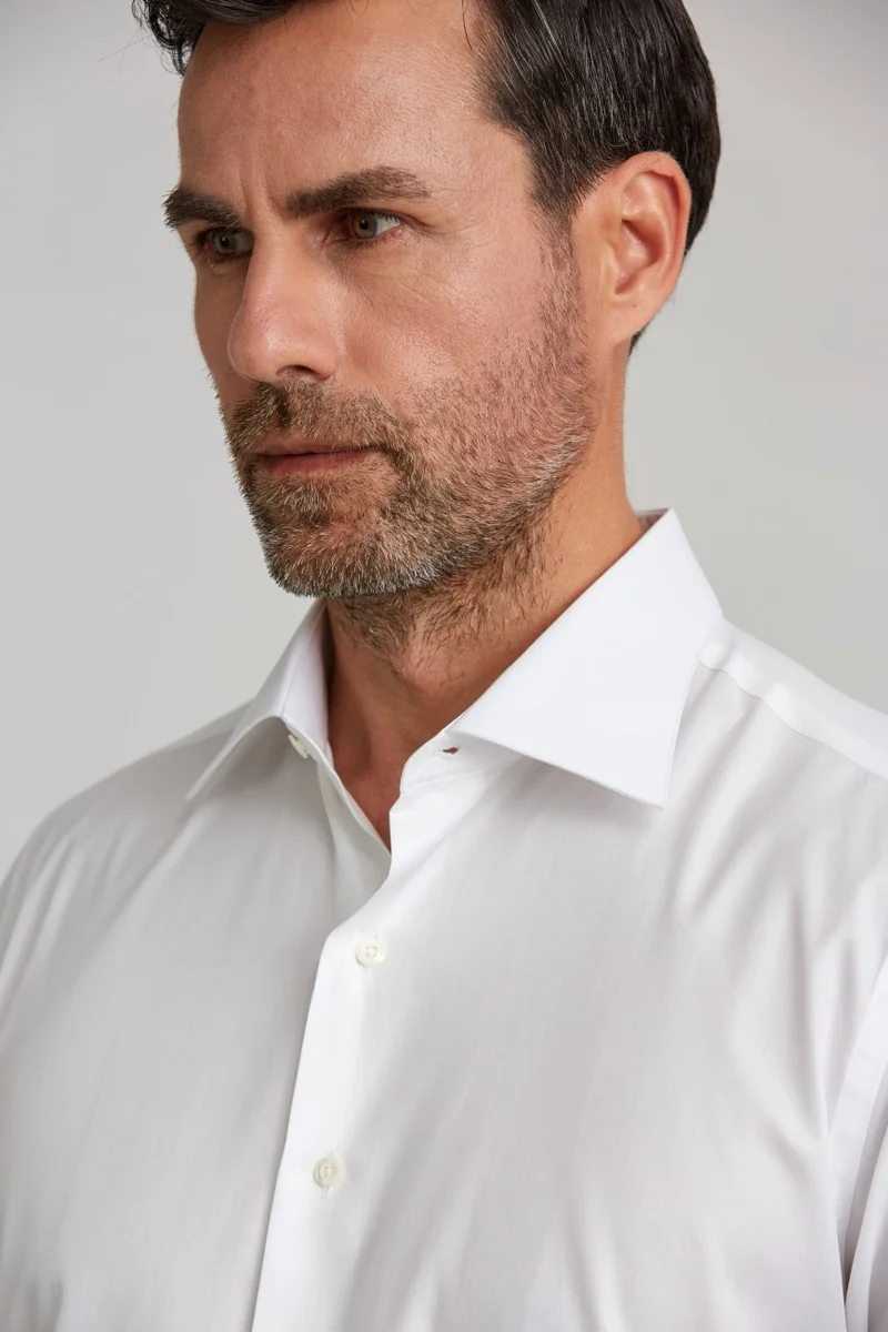 Bisse Platinium Regular Fit Shirt White PLTG005_D01