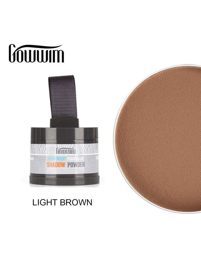 gowwim Root Touch Up, Hair Powder for Instantly Concealing Hair Loss, Receding Hairline & Beard, Eyebrow Powder, 0.14oz/4g - Image 2