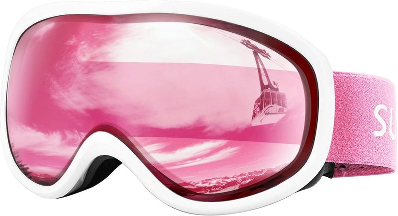 Supertrip Snow Ski Goggles Anti-Fog 100% UV Protection Snowboard Skiing Goggles - Image 1
