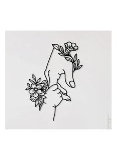 Mother Baby Floral Hands