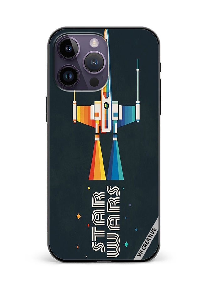 VR CREATIVE Protective Case Cover For Apple iPhone 16 Pro Max Star Wars Design Multicolour