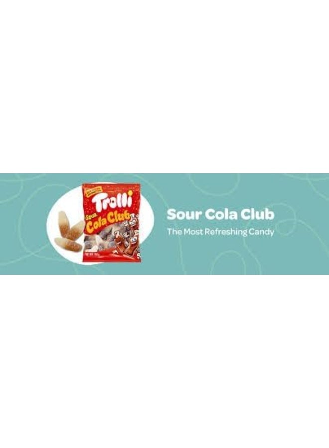 Trolli Club Gummy Candy, Fun Cola-Shaped Gummies, Classic Cola Flavor, 198g Bag - Image 2
