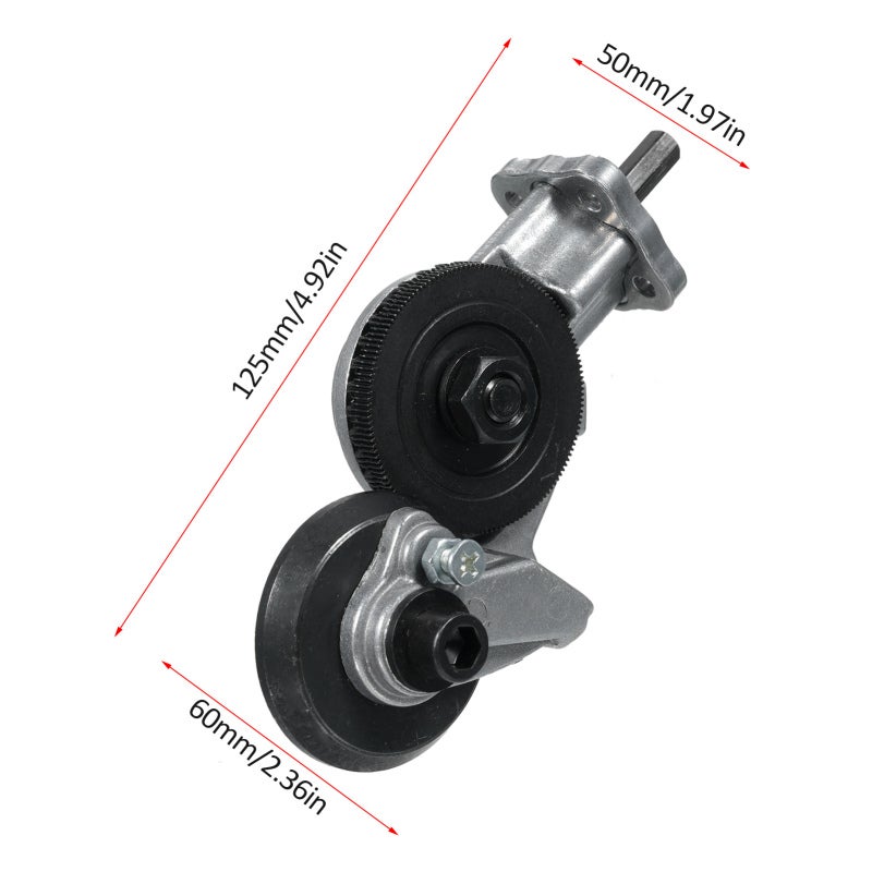 Electric Drill Plate Cutter Metal Nibbler Drill Attachment Sheet Metal Cutter Sheet Metal Knife for Cutting Iron White Sheet Steel Copper Aluminum - Image 4