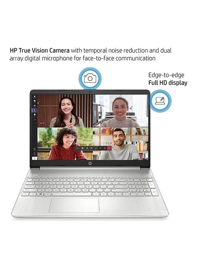 HP كمبيوتر محمول 15-dy2795 بشاشة مقاس 15.6 بوصة ومعالج Core i5-1135G7 وذاكرة وصول عشوائي سعة 8 جيجابايت ومحرك أقراص SSD سعة 256 جيجابايت وبطاقة رسومات Intel Iris Xe ونظام تشغيل Windows 11 Home - Image 2