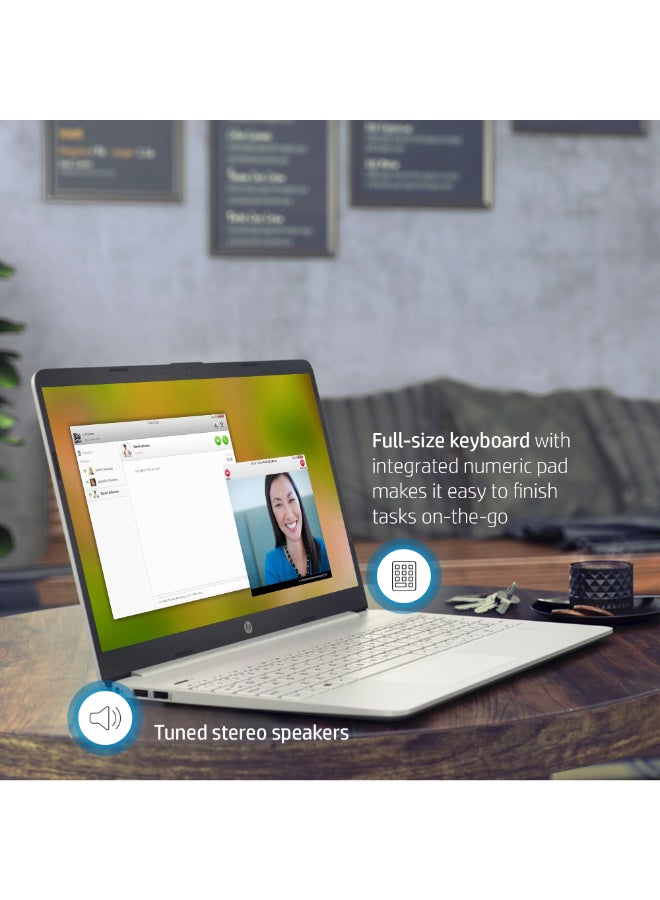 HP كمبيوتر محمول 15-dy2795 بشاشة مقاس 15.6 بوصة ومعالج Core i5-1135G7 وذاكرة وصول عشوائي سعة 8 جيجابايت ومحرك أقراص SSD سعة 256 جيجابايت وبطاقة رسومات Intel Iris Xe ونظام تشغيل Windows 11 Home - Image 4