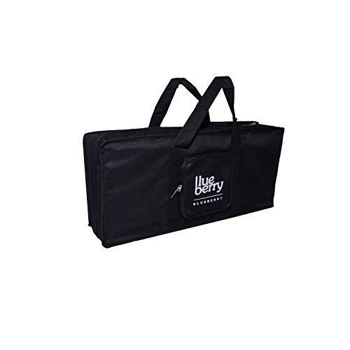 blueberry KB10 Padded Keyboard Cover Bag Compatible with Casio SA 46, Casio SA-47, Casio SA-50, Keyboard (Black) - Image 2
