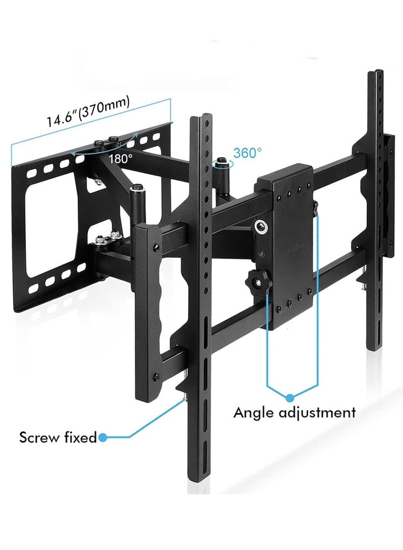 WISFOR TV Wall Mount Full Motion TV Wall Bracket Tilt Swivel TV Mount for 30” - 85” LED LCD HD 4K Plasma TVs with Extendable Articulating Arm Max 176lbs VESA 700 x 400MM  - Image 2