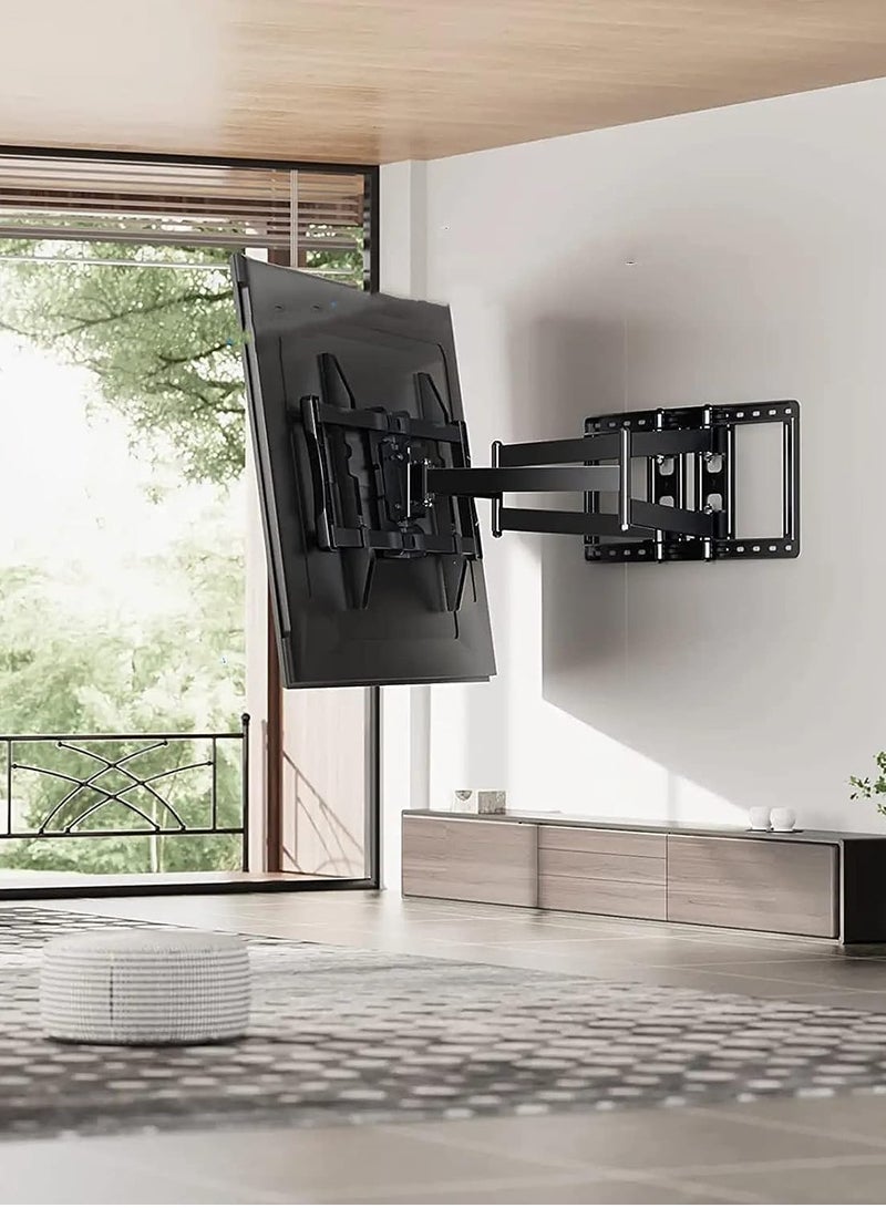 WISFOR TV Wall Mount Full Motion TV Wall Bracket Tilt Swivel TV Mount for 30” - 85” LED LCD HD 4K Plasma TVs with Extendable Articulating Arm Max 176lbs VESA 700 x 400MM  - Image 4
