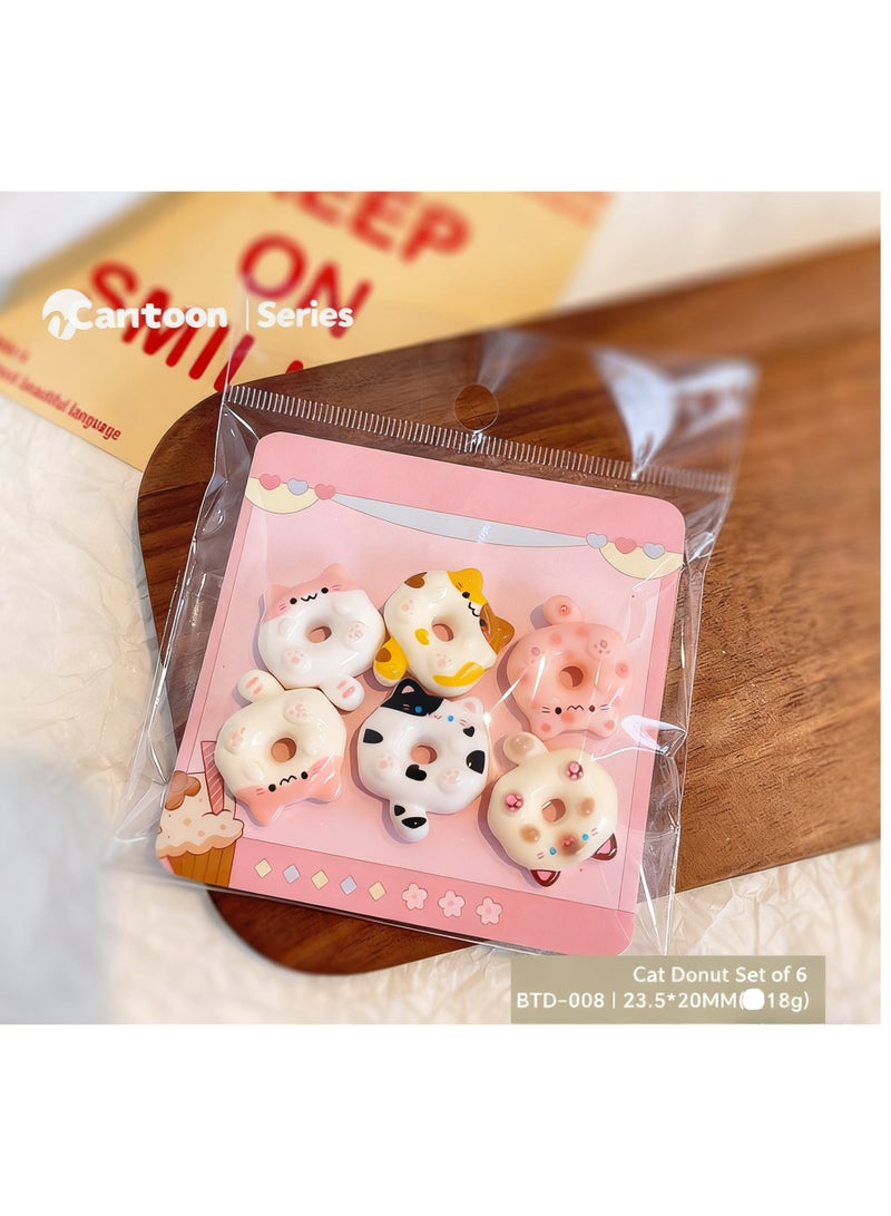 شاو تشن مجموعة مغناطيسات الثلاجة على شكل 12 قطعة من الأغذية - ملصقات الثلاجة الراتنجية ثلاثية الأبعاد للديكور المنزلي والمطبخ - Image 2