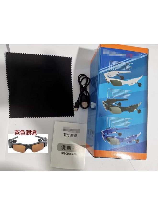 Bluetooth Glasses Headset 4.1 Earbuds In-ear Stereo Listening Glasses Wireless Sports Polarized Sunglasses Rc - Image 1
