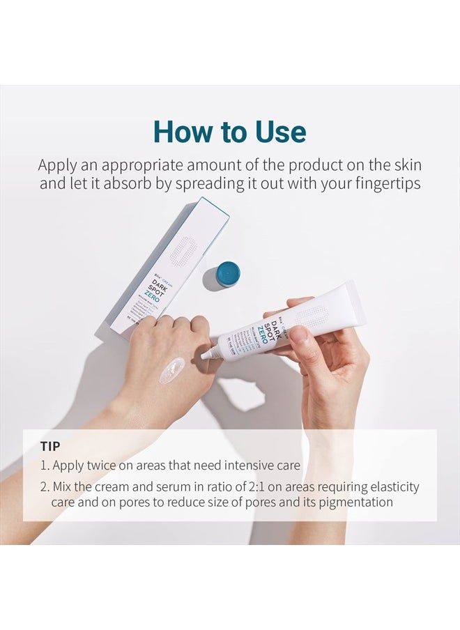 Be the skin - [Be the Skin] BHA+ Dark Spot Zero Cream 1.18 fl oz / 35 ml | Facial cream to help even skin pigmentation and improve pores | For sensitive and combination skin - Image 1