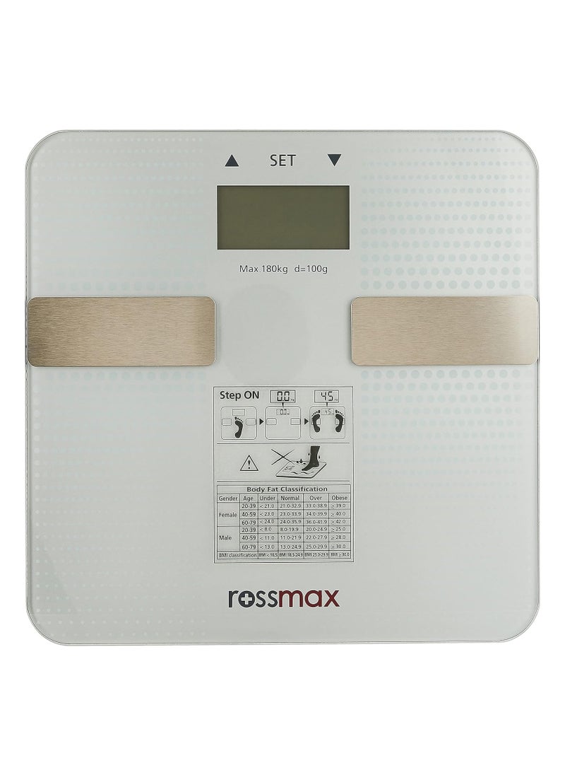 روزماكس جهاز Rossmax WF260 لقياس نسبة الدهون في الجسم  - Image 3