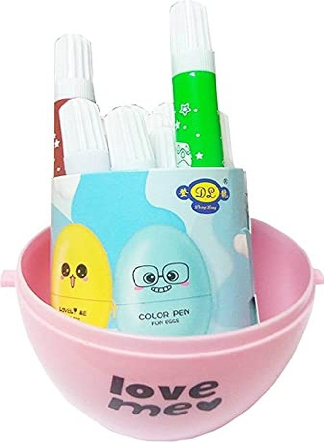 GJSHOP Latest Fun Eggs Magic Sketch Pens 12 Pc for kids Fine Sketch Pen for kids multicolor sketches - Image 2
