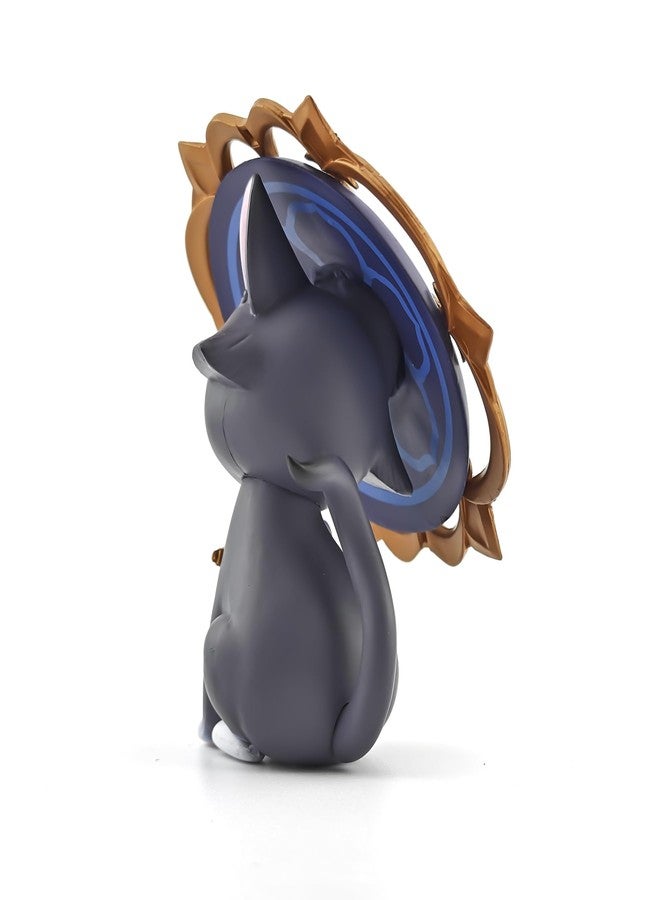 GOLEHS Genshin Impact Cat Figurine - 3.75" Cute Anime Collectible Figure, Diluc/Childe/Keqing, Gift for Fans and Cat Lovers, - Image 4