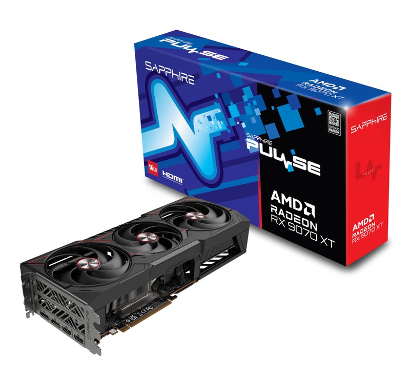 Sapphire 113480320G Pulse AMD Radeon RX 9070 XT Gaming Graphics Card with 16GB GDDR6 AMD RDNA 4 - Image 2
