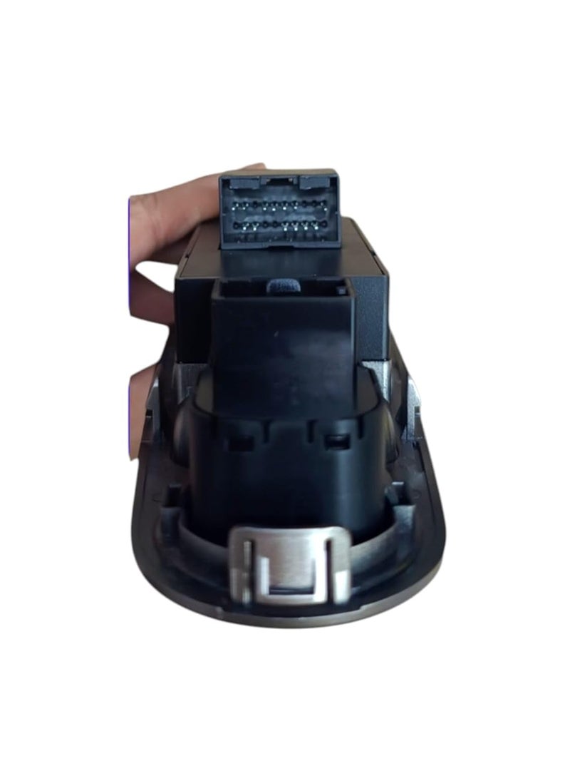 Auto-Ex POWER WINDOW SWITCH Compatible/Replacement for Main Front RH Side (DRIVER SIDE) TATA MANZA With Mirror Adjustment - Image 3