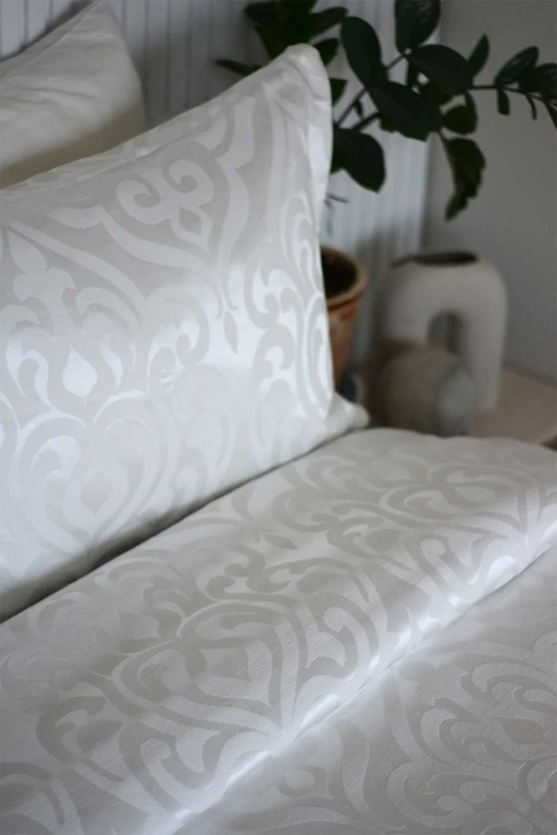 ايلارت bedspread Set Double Chenille Fabric Adriana Cream