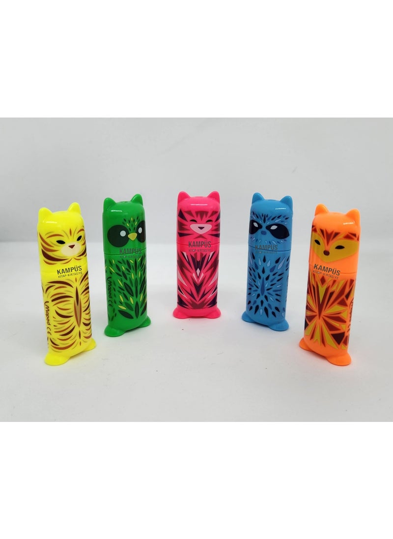 Maped 5-Piece Mini Highlighter Set  - Image 3