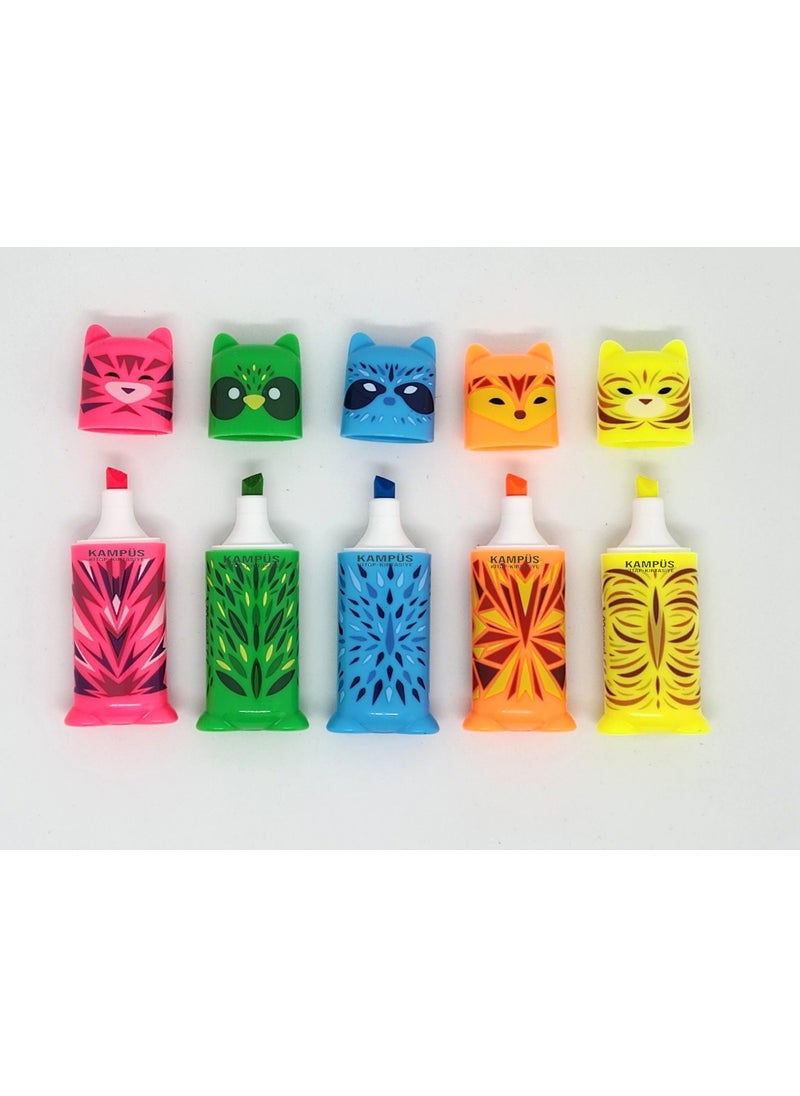 Maped 5-Piece Mini Highlighter Set  - Image 4
