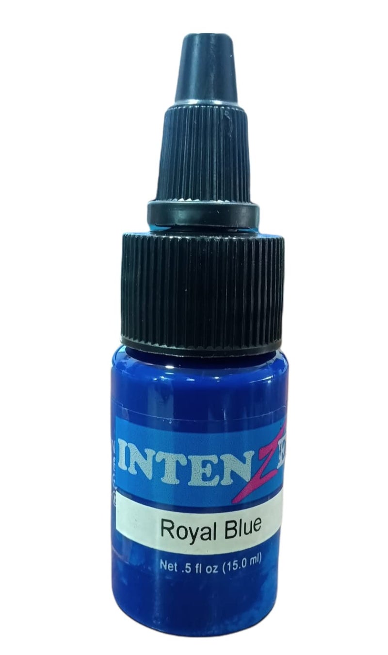 Intenze Tattoo Ink Royal Blue (1/2oz) - Image 1