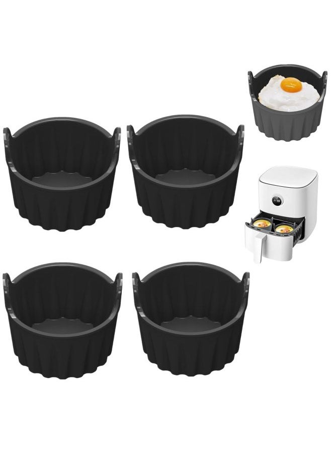 Generic - Egg Boiling Mold Egg Poacher Air Fryer Silicone Baking Cup Multi-functional Easy-to-clean Egg Boiler-Specifications:Gray - Image 1