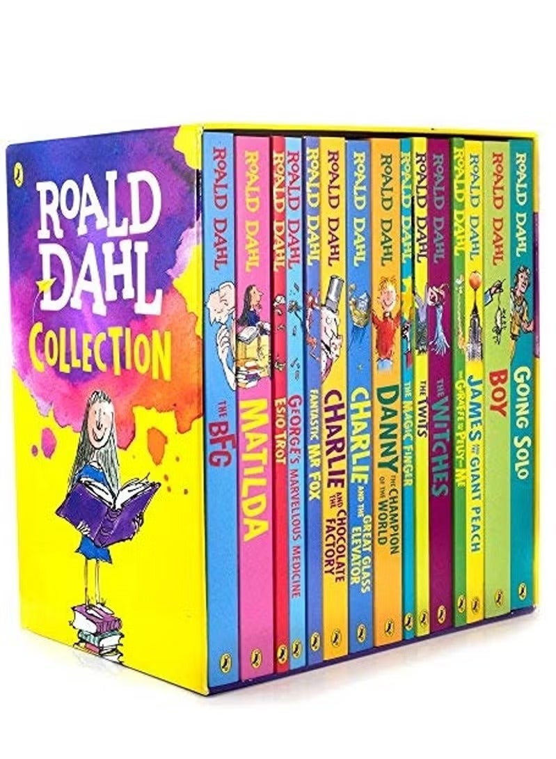 Roald Dahl Collection 15 Wonderful Story Books - Paperback in English by Roald Dahl