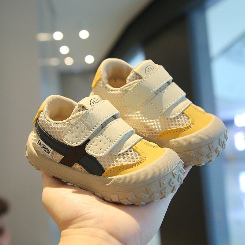 Mesh Sneakers Lightweight Flexible Sole Walking Shoes For Kids Indoor And Outdoor Activities - Image 1