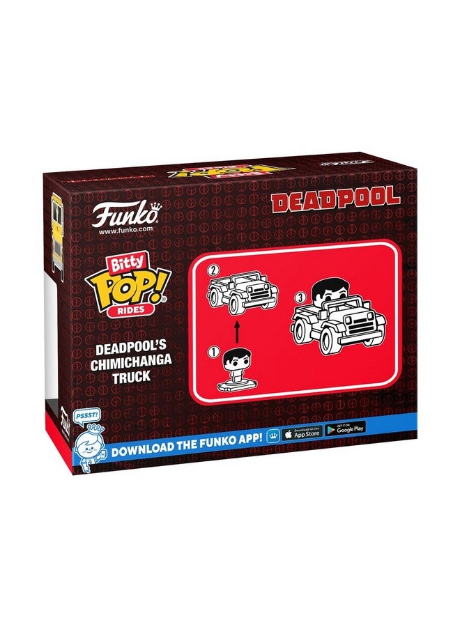 Funko Pop Bitty Ride: Marvel - Deadpool with Chimichanga Truck - Collectable Vinyl Figure - Gift Idea - Official Merchandise - Toys for Kids & Adults - Superheroes Fans - Model Figure for Collectors - Image 3