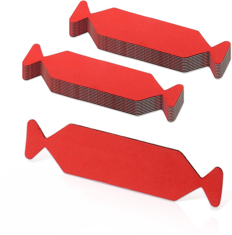 Ehdis Pack of 20 Replacement Felt Edge for Squeegee, Squeegee Felt Buffer, Squeegee Accessories, Cleaning Microfibre Felt Edge, Scratch-Resistant for 4 Inch Squeegee - Image 1