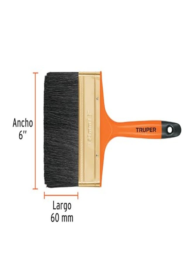 TRUPER BRT-6 Poly Handle Paint Brushes 6"(152mm) 2 9/16"(66mm) 3/4"(19mm) - Image 3