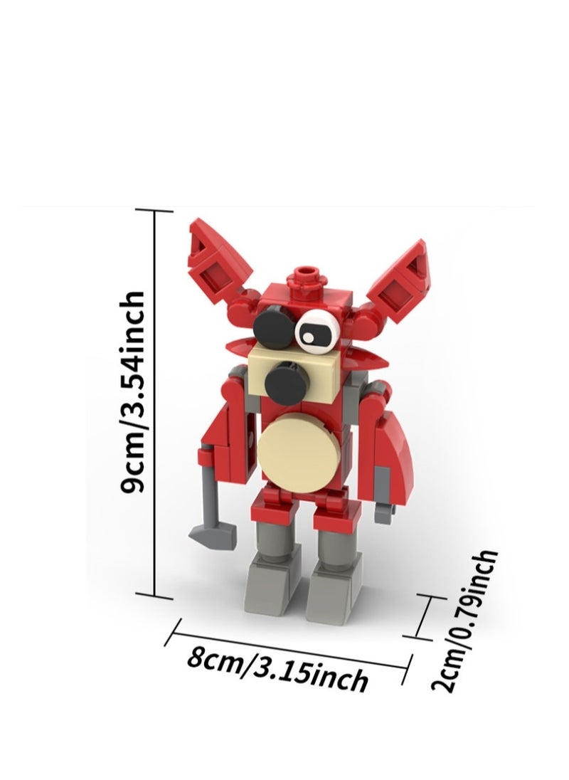 XiuWoo - 5 Piece Five Nights At Freddy's Model Building Block Set - Image 1