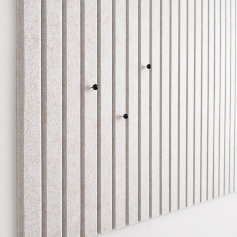 VIVELDA Large Bulletin Board 48"x36" - Office Wall Organizer, Replace your Old Cork Boards for Walls for Office Decor -12-pack Felt Wall Panels to Use in Home Office Decor, Classroom Decor (Limestone) - Image 3