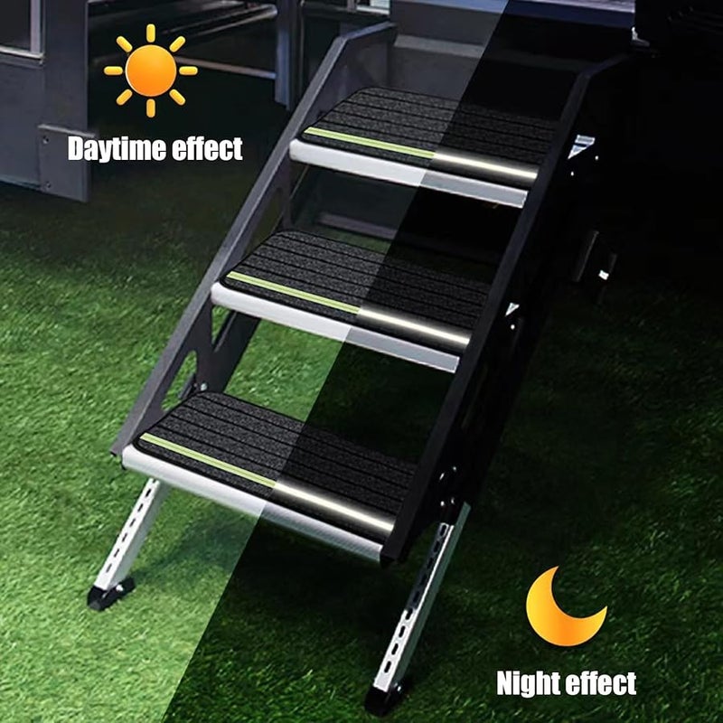 Self Adhesive Anti Slip Stair Treads Carpet Foldable Protective Rug for Wooden Steps Camping Vehicle Use - Image 5