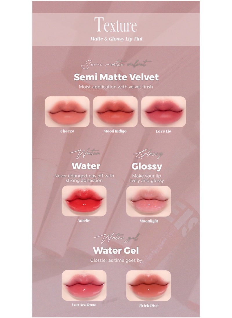 BLESSED MOON - Fluffy Lip Tint 01 Cheeze - Image 1