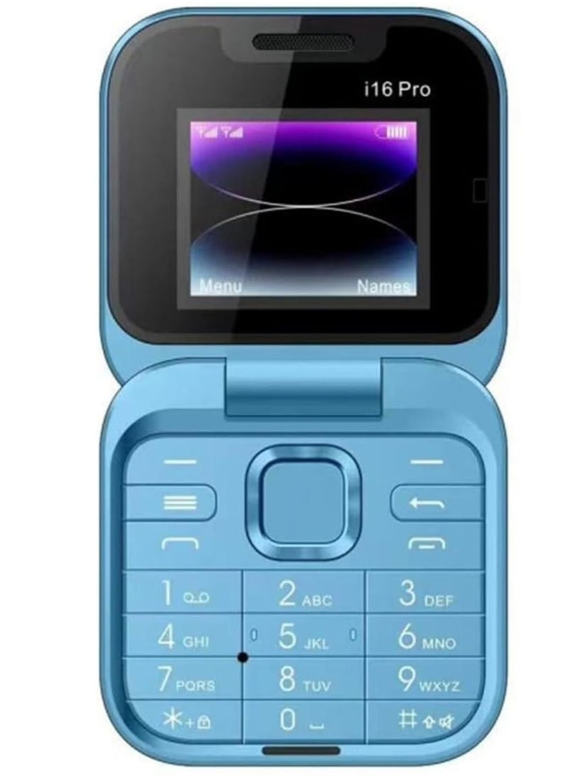 alimoto Mini Flip Mobile Phone, 2024 New Foldable Cell Phone  - Image 2