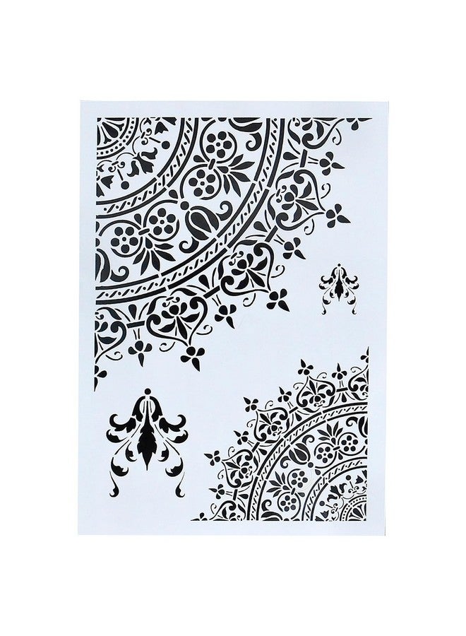 SLGIFT DIY Decorative Mandala Stencil Template for Painting on Walls Furniture , Mandala (A4 Size) - Image 1