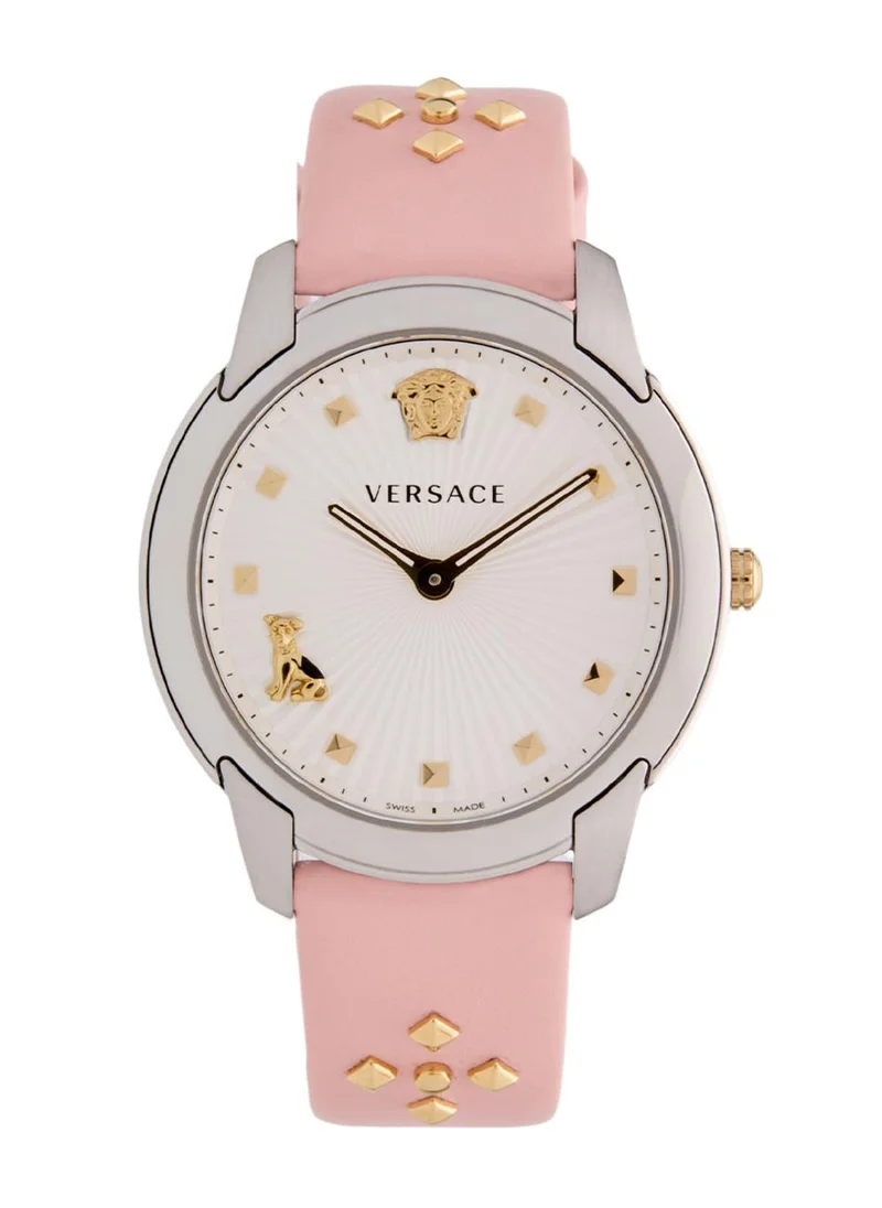 VERSACE Audrey Quartz White Dial Watch