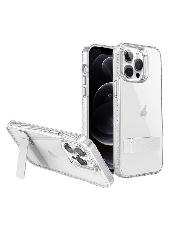 اس-توب جراب لهاتف iPhone 12 Pro جراب هاتف شفاف عالي الحامل - Image 1