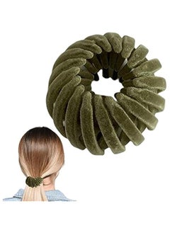 Birds Nest Hair Clips - Velvet Ponytail Holder Hair Claw Clamps | Bird's Nest Plate Hairpin Hair | Lazy Bird's Nest Plate Hairpin | Hair Styling Tools For Girls Women Friends Sisters To Make Ponytai