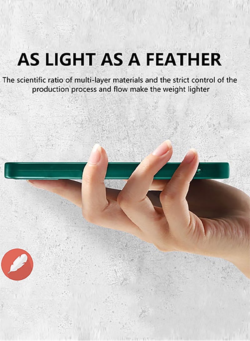 غطاء حماية لهاتف Honor 400 Lite مع قبضة يد - حامل مغناطيسي وحامل - قبضة قوية لحامل السيارة المغناطيسي، جراب أنيق من السيليكون وعملي، يوفر أقصى درجات الراحة والمشاهدة بدون استخدام اليدين - رمادي - Image 5