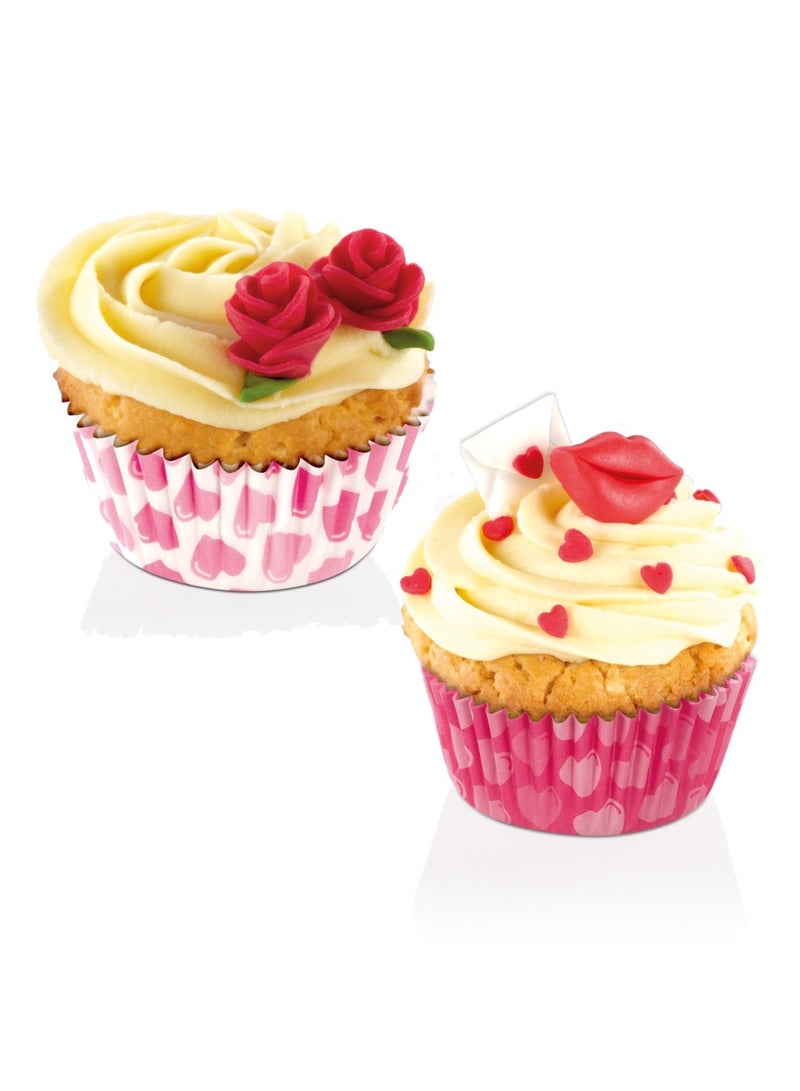 tescoma Delicia Baking Cups Heart 60 Pieces 6 Cm 