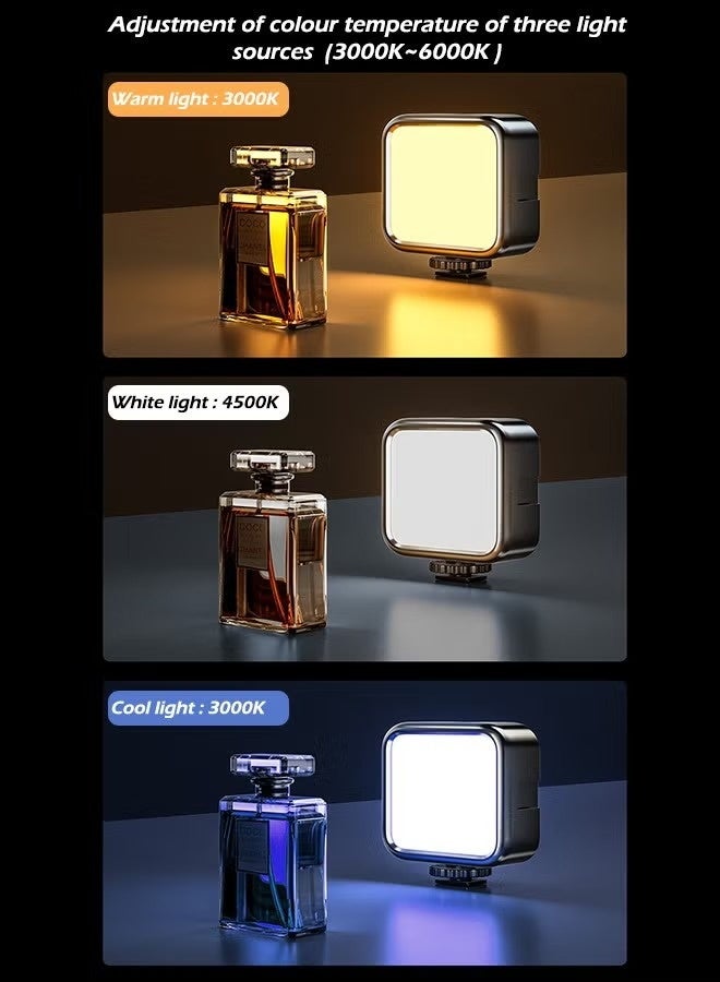 ترينفي إضاءة فيديو LED، إضاءة كمبيوتر للاجتماعات، إضاءة جيب متعددة الزوايا قابلة للتعديل والتوصيل، إضاءة سيلفي LED مع مشبك، إضاءة هاتف محمولة لتصوير الفيديو، مجموعة التدوين، 60 خرزة LED، 3 ألوان، 9 أوضاع، بطارية 1200 مللي أمبير/ساعة، إضاءة تعبئة لأجهزة iPhone والكاميرا والكمبيوتر المحمول وTikTok والمكياج ومكالمات الفيديو - Image 2