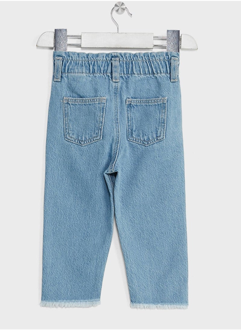 MANGO - Infant Paperbag Jeans - Image 1