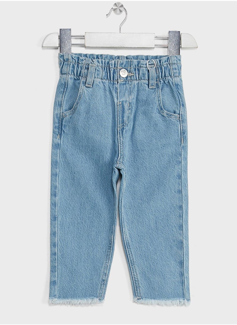 MANGO - Infant Paperbag Jeans - Image 1