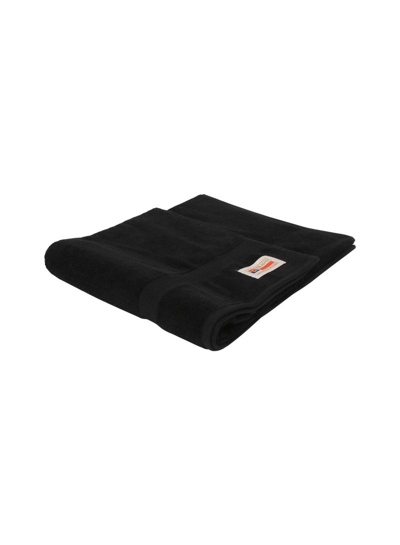 Bravo Bath Towel, 70 x 140 cm, Black