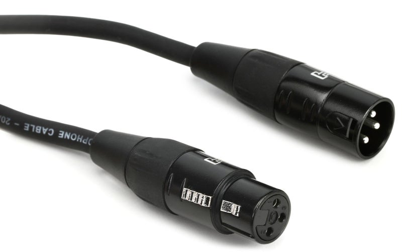 Hosa HMIC025 Pro Microphone Cable REAN XLR3F to XLR3 Meter 25 Feet