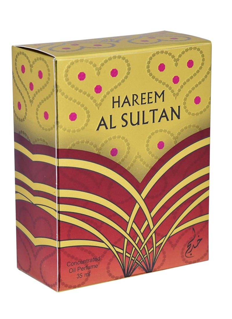 KHADLAJ - Hareem Al Sultan Gold Perfume Oil 35ml - Image 1