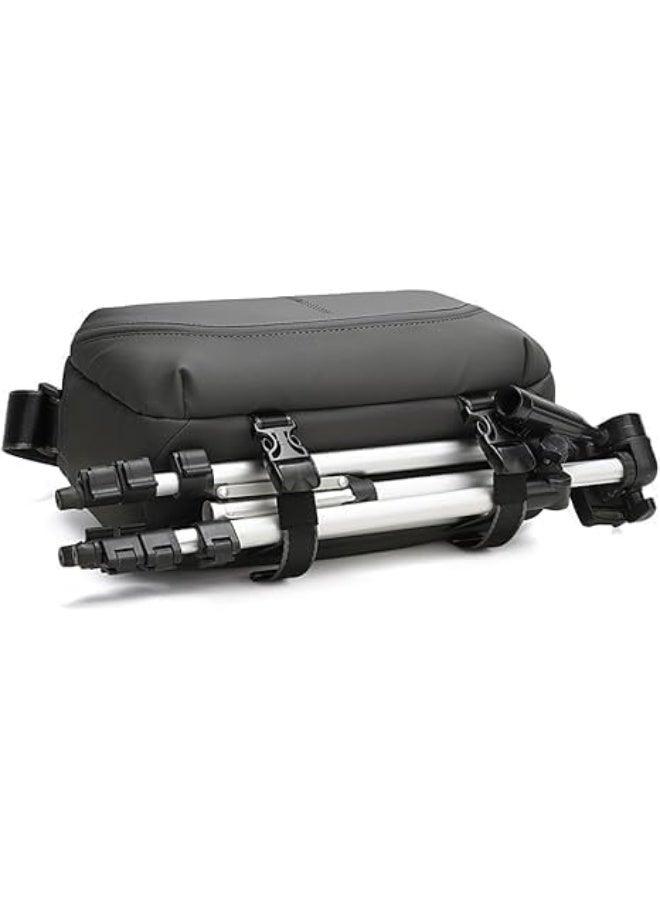 Waterproof Camera Bag - DSLR & Mirrorless Case - Adjustable Dividers - Tripod Holder - Shockproof - Travel Photography - Black - Image 3