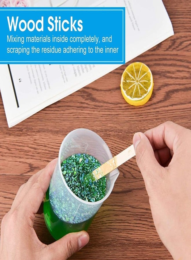 SPYLX Plastic Measuring Cups Graduated Epoxy Resin Mixing Cups, Small Beaker, Plastic Measuring Cup for Epoxy Resin, Paint, Art Craft, Soap Candle Tumbler Making (1, 100ml) - Image 4