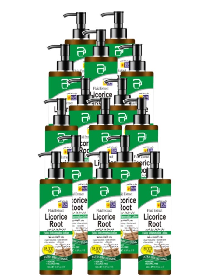 PYRON 15 Pieces Licorice Root Lotion 500ML  - Image 1